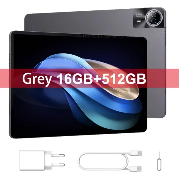 2025 nouveau 14 pouces grand écran Android 14 tablette PC 16gb + 512GB appel téléphonique 5G WIFI enfants Pad tablette pour classe éducative en ligne – Image 9