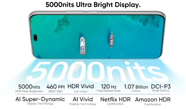 2025 HONOR 400 Pro Version mondiale 5G Smartphone Snapdragon 8 Gen 3 120Hz 6.7 "écran AMOLED 200MP caméra 100W SuperCharge NFC – Image 31