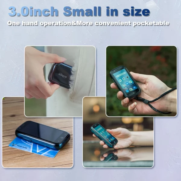Unihertz-Mini smartphone Jelly 2, 6 Go 128 Go, Android 11, Helio P60, Octa Core, téléphone portable NDavid débloqué, téléphone infrarouge 16MP – Image 16