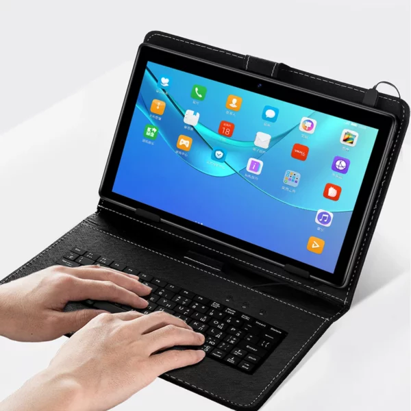 BDF-Tablette Android 11, 4 Go de RAM, 64 Go de ROM, 10.1 écran IPS 800x1280, batterie 5000 mAh, réseau GMS 3G, WiFi, 10.1 pouces – Image 29