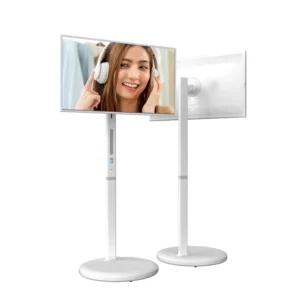 Écran tactile intelligent 32 pouces 8 + 128G Android 12, batterie intégrée, avec procureur, wifi, HDMI, support mobile, HD, LCD, TV, produits en vogue