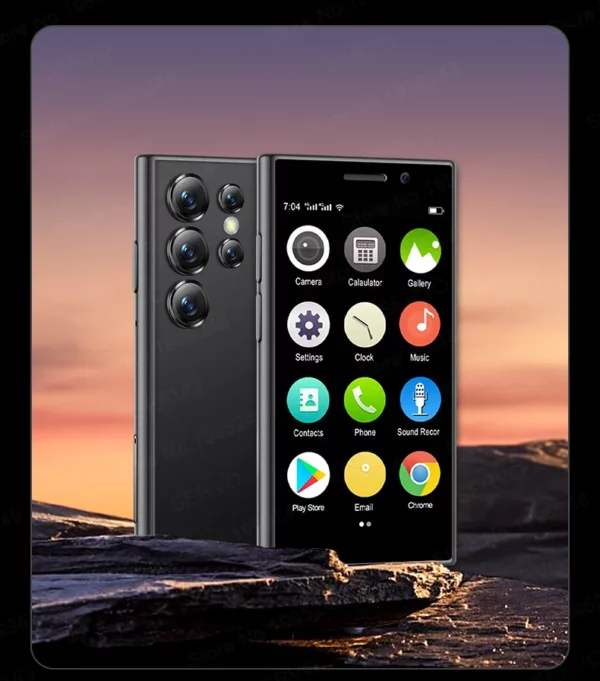 SERVO-Mini Smartphone de Poche S24, 2 Go, 16 Go, 4G, Netcom, Système Natif Android, MT6737, WIFI Hotspot, Petite Paume, Smart Morning, Nouvelle Mise à Jour – Image 34