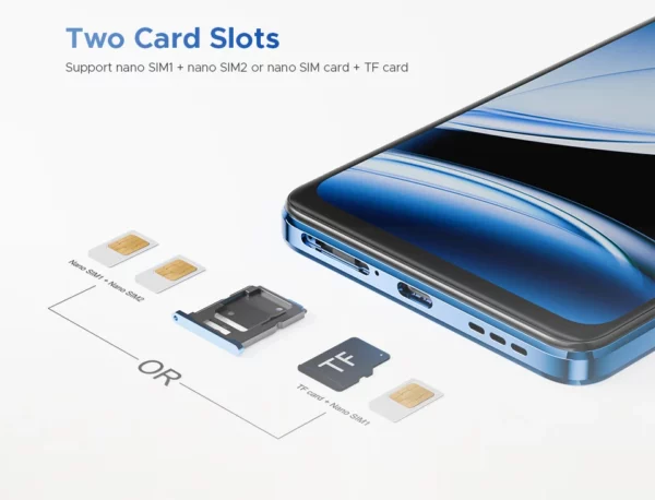 DOOGEE Note59 Pro + 5G Smartphone Android 15 Version mondiale 6250mAh batterie 6.75 ''120Hz affichage 12GB 512GB téléphone portable NFC – Image 43